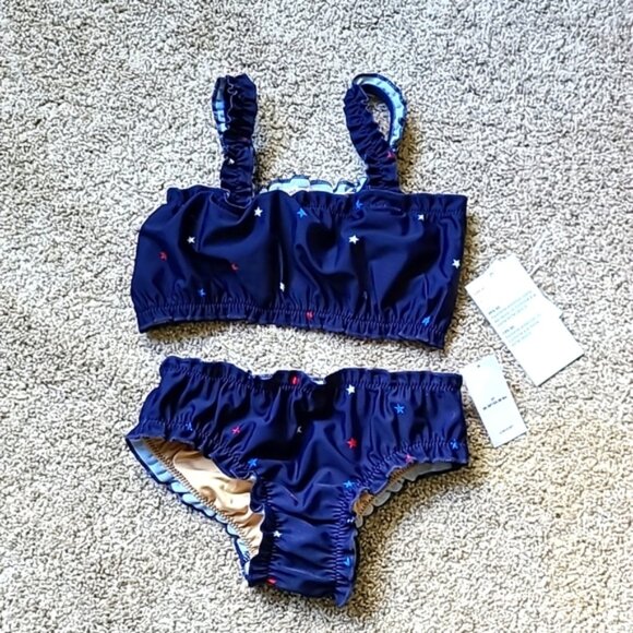 Old Navy Other - Old Navy Toddler Girl Star Bikini - Patriotic, Red white and blue